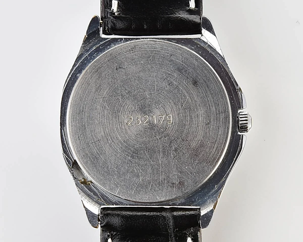 Soviet Poljot watch with quartz movement