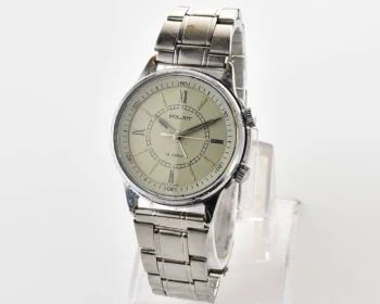 Soviet Poljot-cricket mechanical watch with alarm clock function