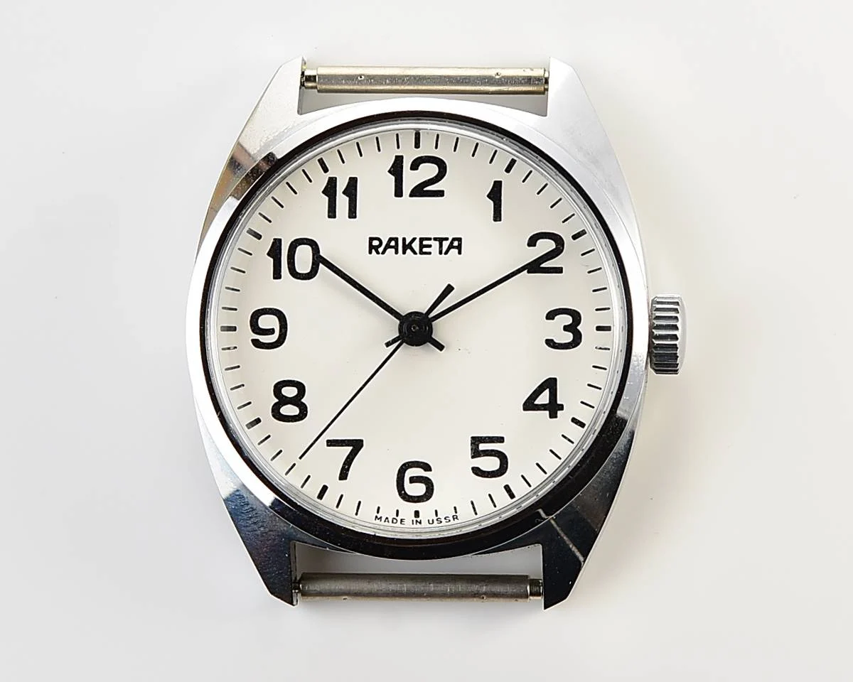 TIME CAPSULE: Vintage Soviet Raketa watch, New Old Stock (NOS)!