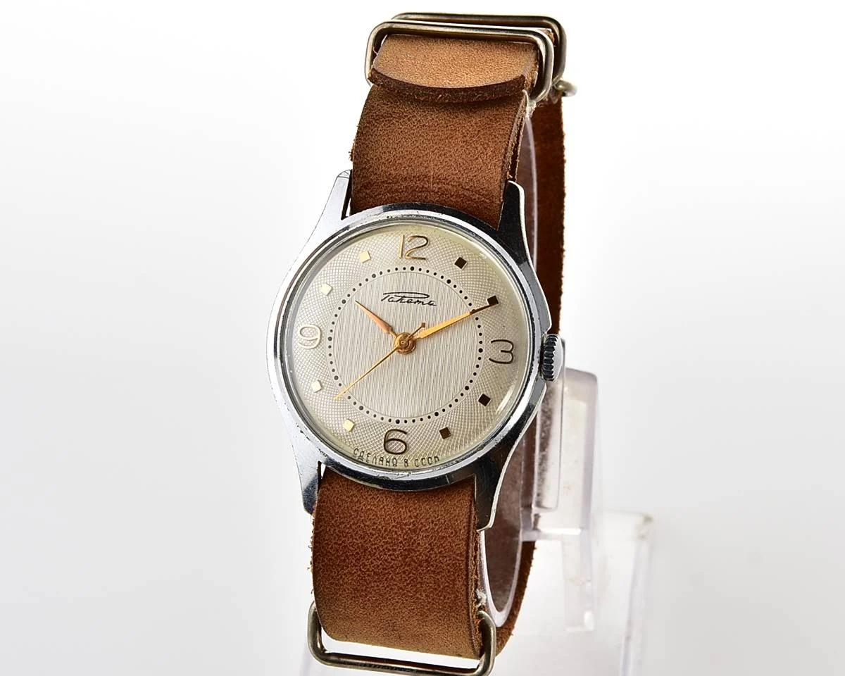 Excellent Soviet Raketa Baltica vintage mechanical watch