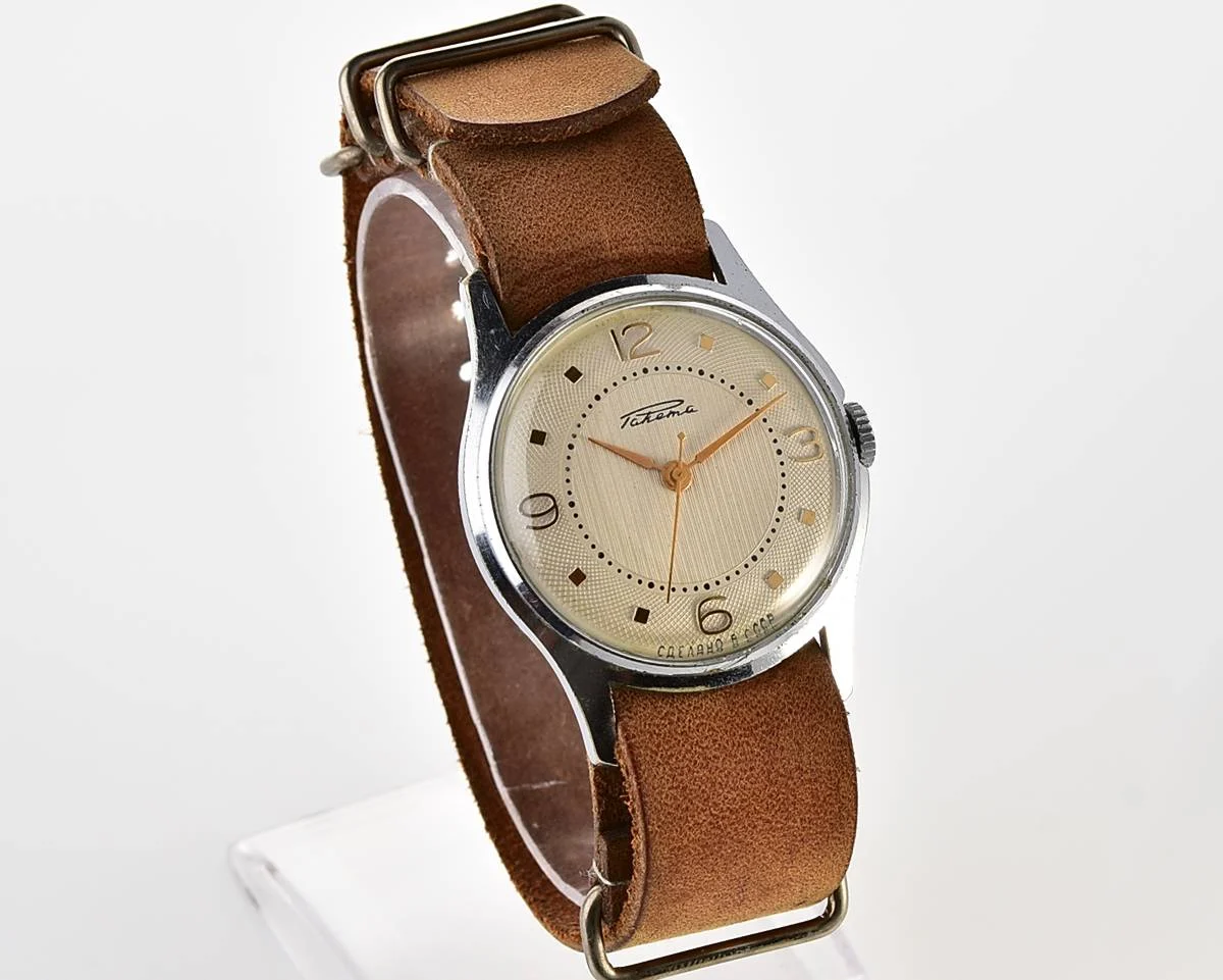 Excellent Soviet Raketa Baltica vintage mechanical watch