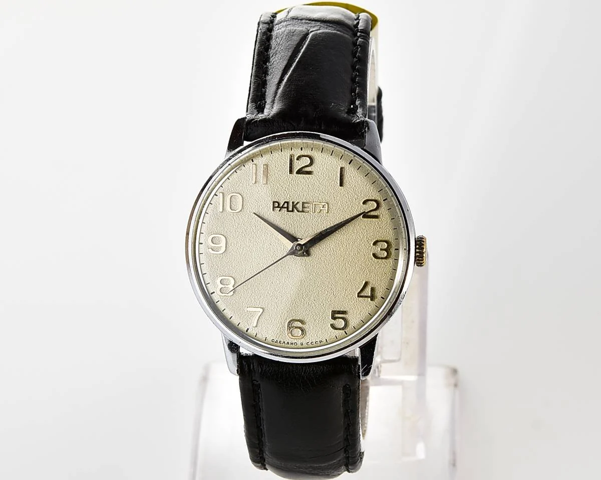 Soviet Raketa vintage mechanical watch
