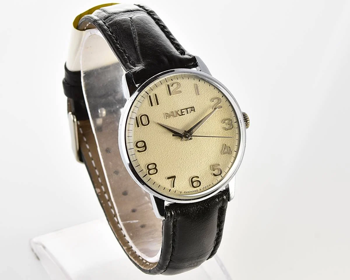 Soviet Raketa vintage mechanical watch