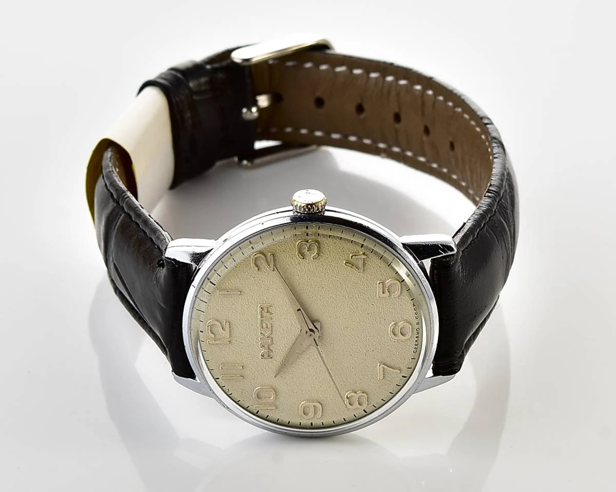 Soviet Raketa vintage mechanical watch