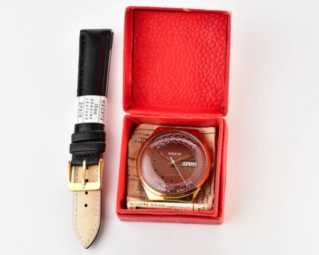TIME CAPSULE: Vintage soviet Raketa gold-plated perpetual calendar watch - New Old Stock(NOS)!