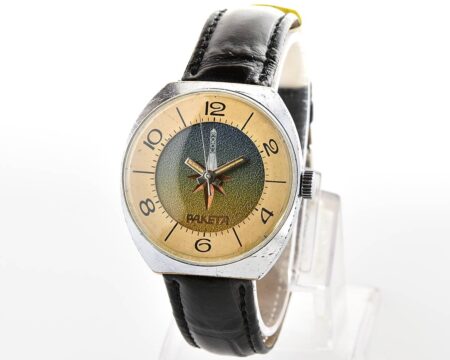 Raketa-Soyuz soviet mechanical watch – relic of soviet space exploration era!