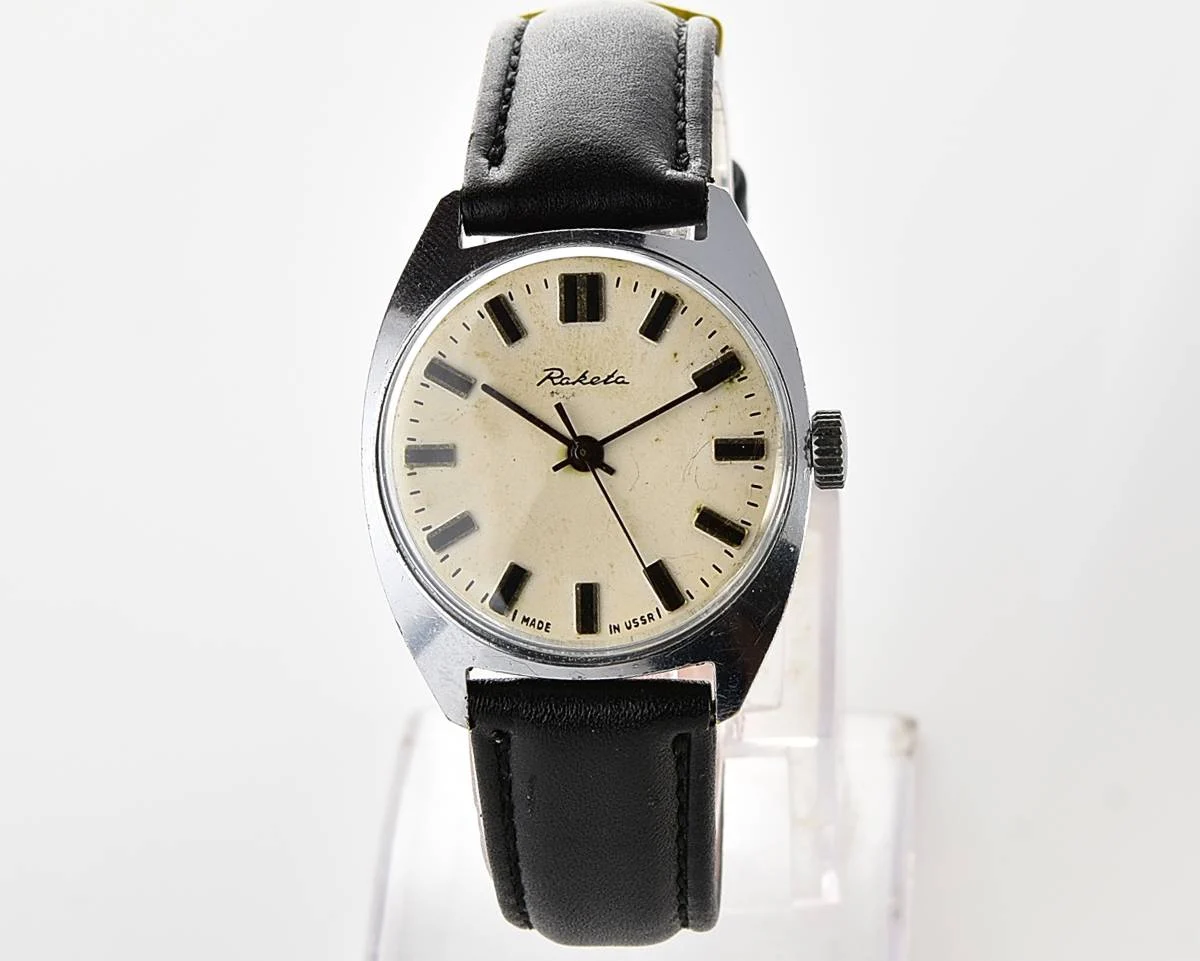 Soviet Raketa vintage mechanical watch