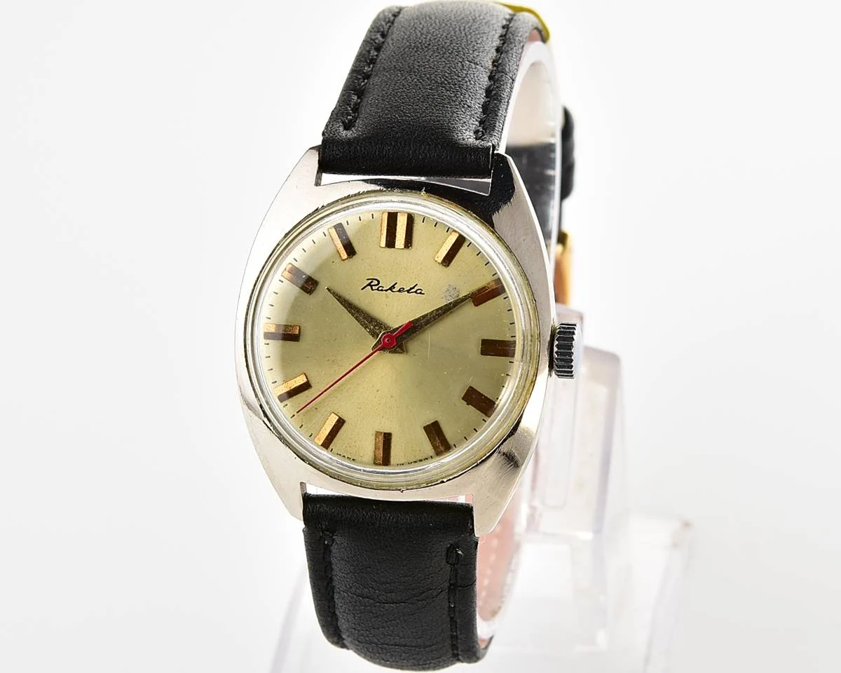 Soviet Raketa vintage mechanical watch