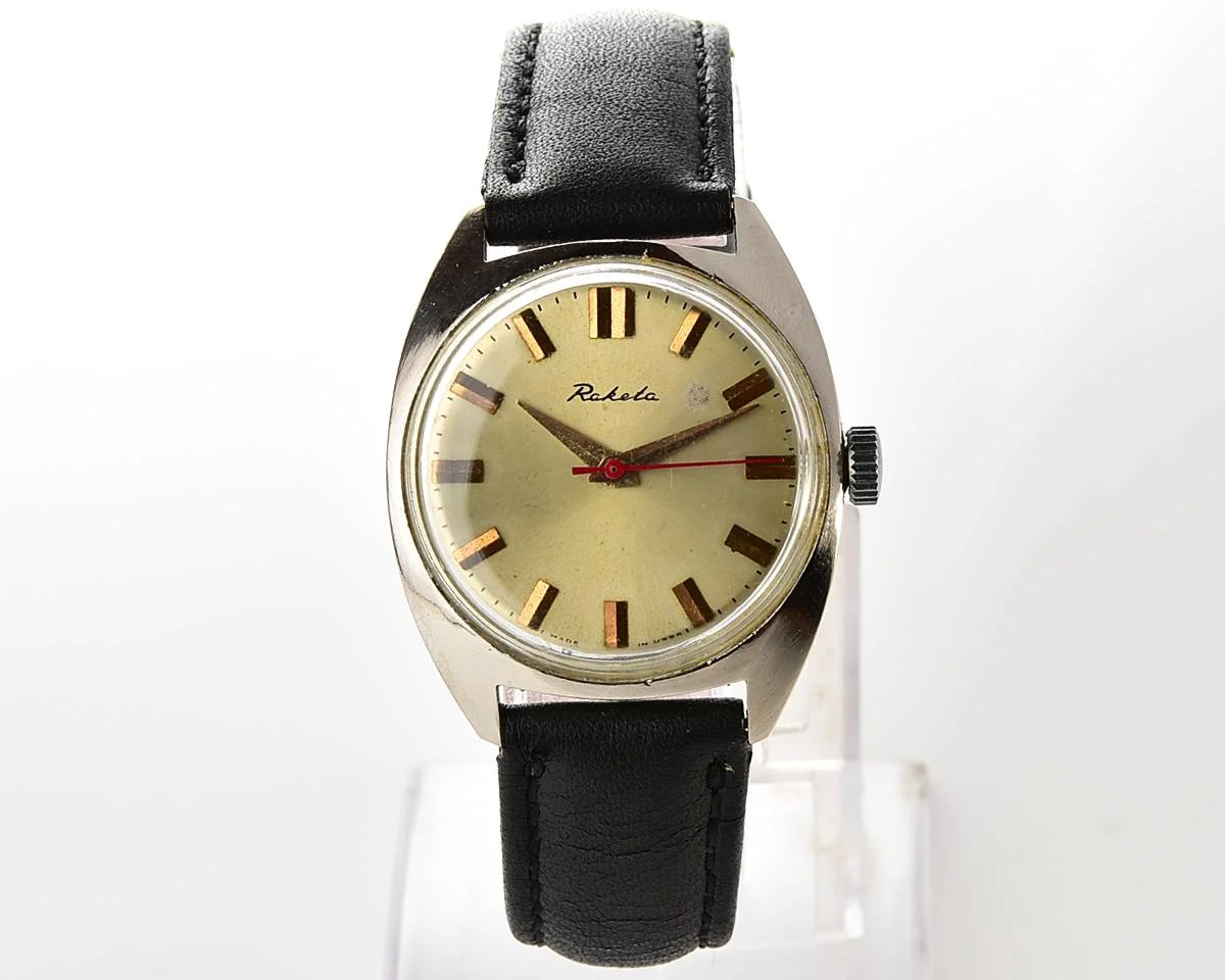 Soviet Raketa vintage mechanical watch
