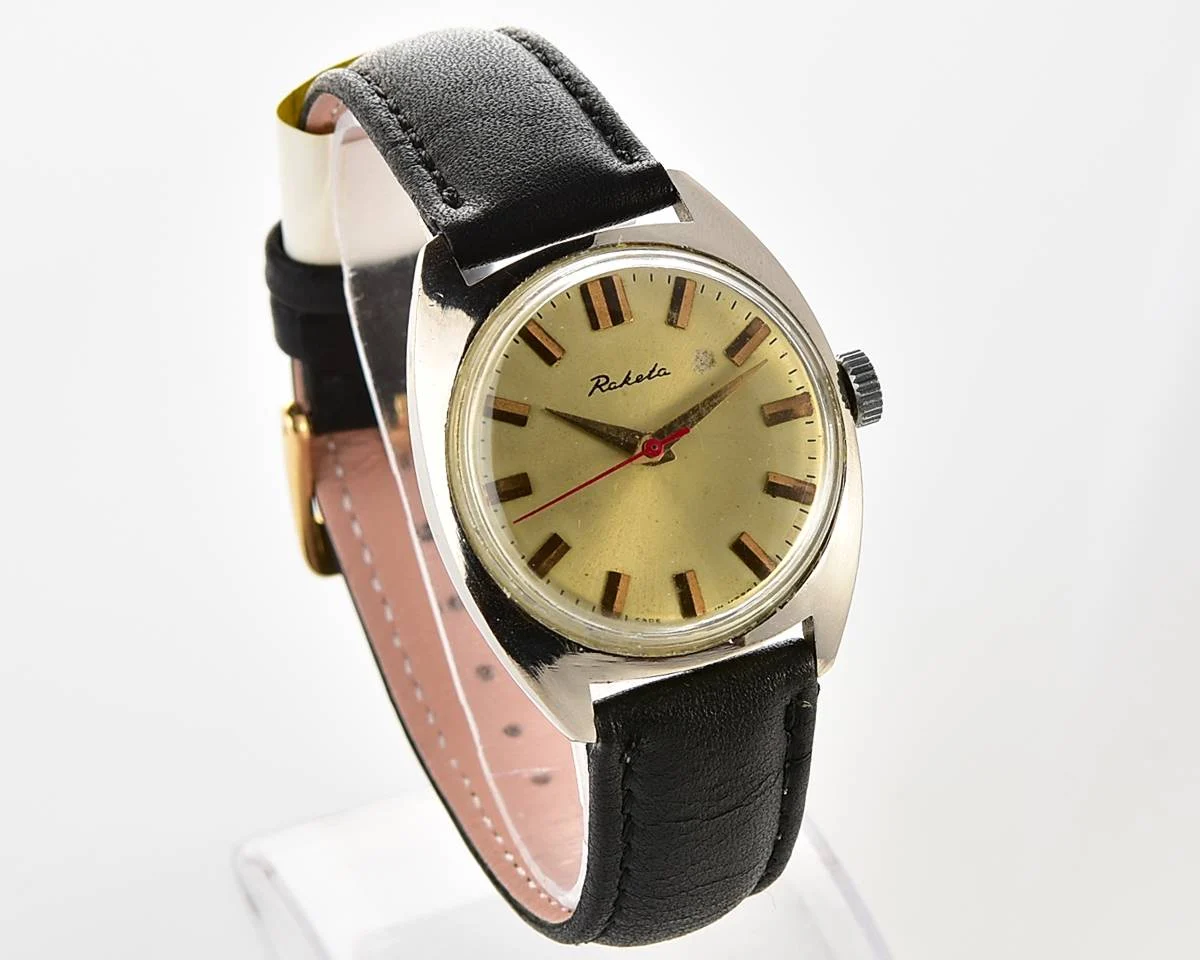 Soviet Raketa vintage mechanical watch
