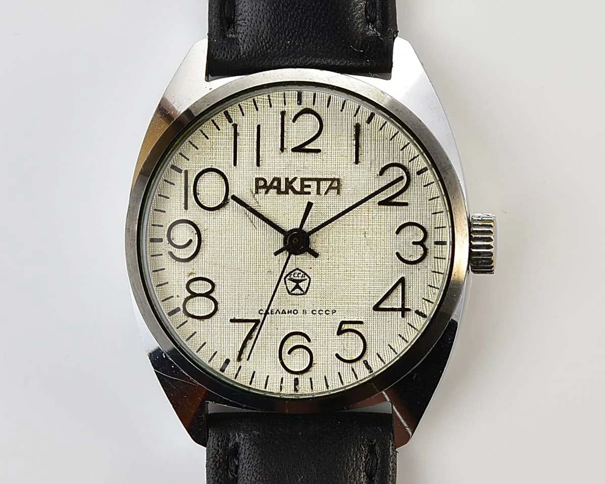 Soviet vintage Raketa mechanical watch