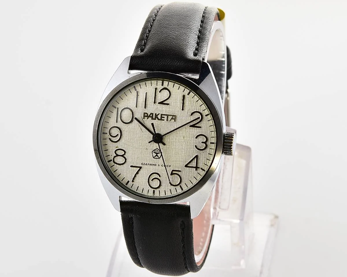 Soviet vintage Raketa mechanical watch