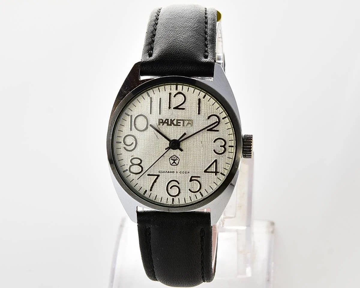Soviet vintage Raketa mechanical watch