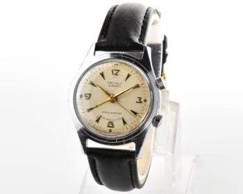 Signal vintage mechanical watch with alarm function