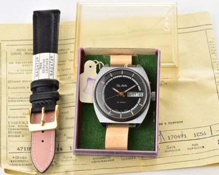 TIME CAPSULE: Vintage Slava soviet mechanical watch, NEW old stock(NOS)!