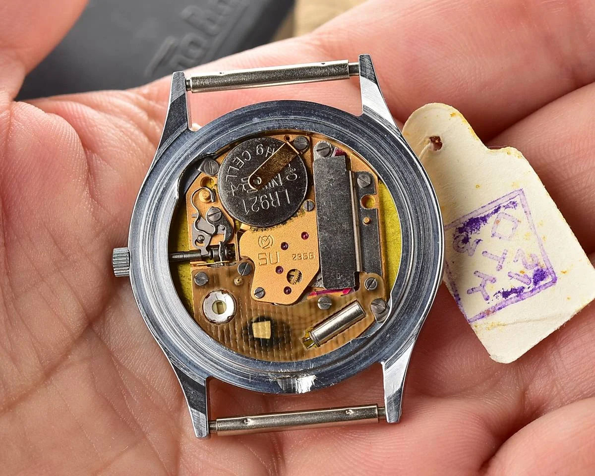 TIME CAPSULE: Soviet wrist watch Slava CCCP Perestroika with quartz movement – New Old Stock (NOS)!