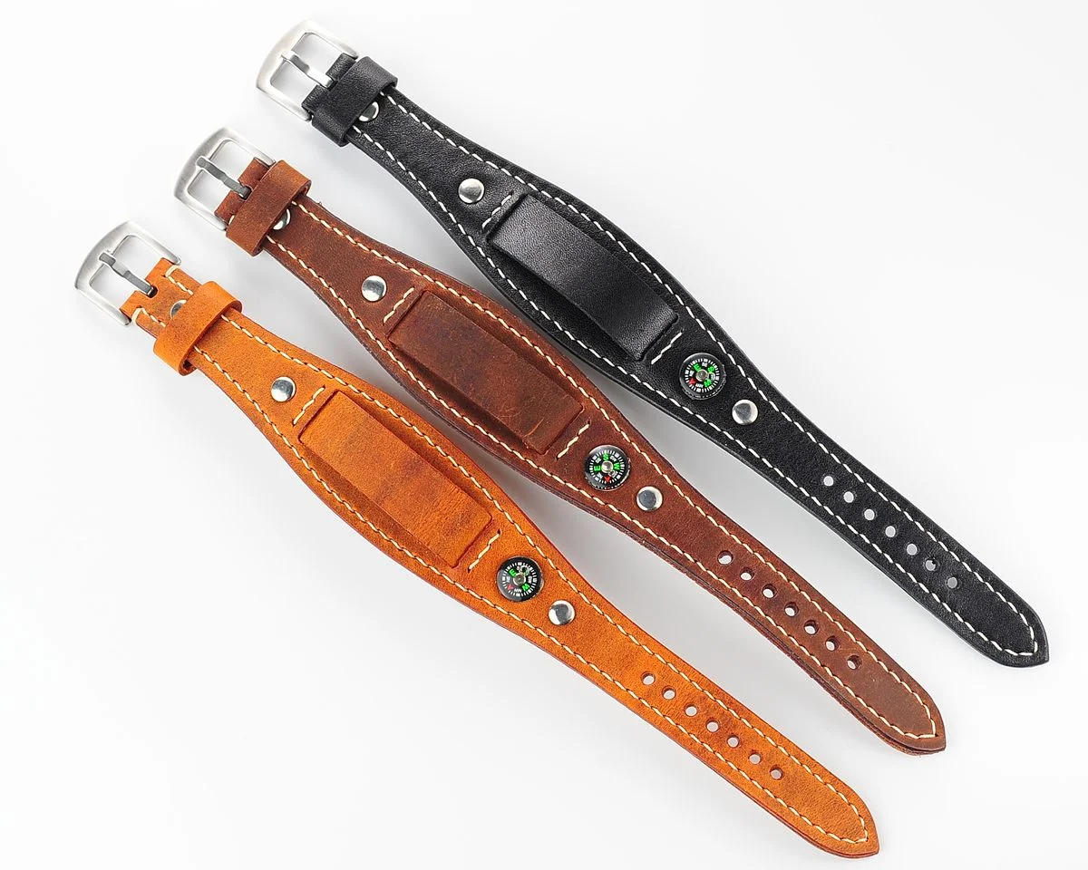 Sturmanskie genuine leather compass strap -SCS_5404