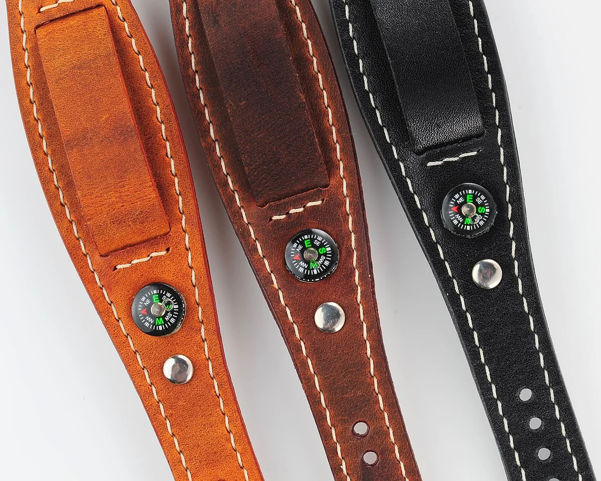 Sturmanskie genuine leather compass strap -SCS_5406
