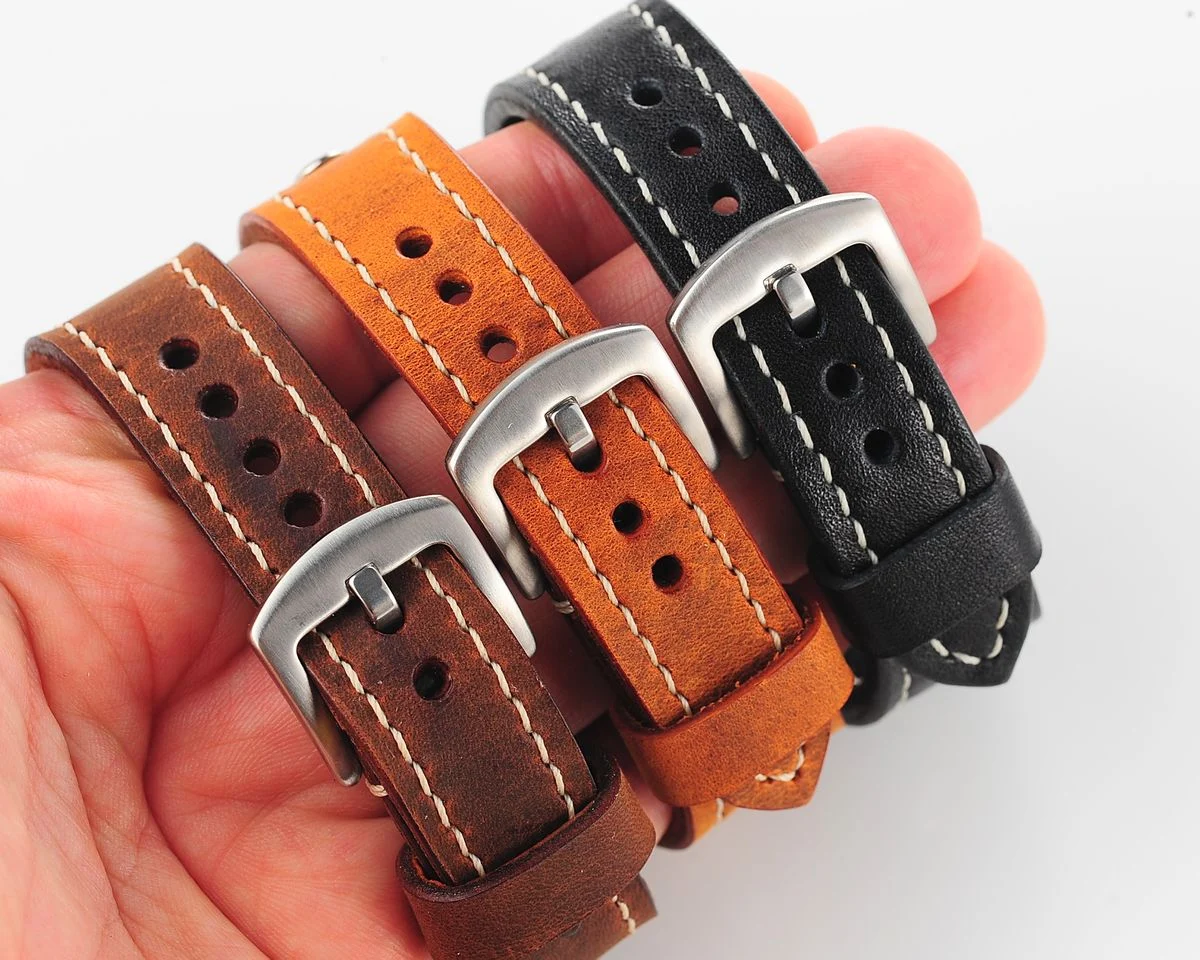 Sturmanskie genuine leather compass strap -SCS_5420