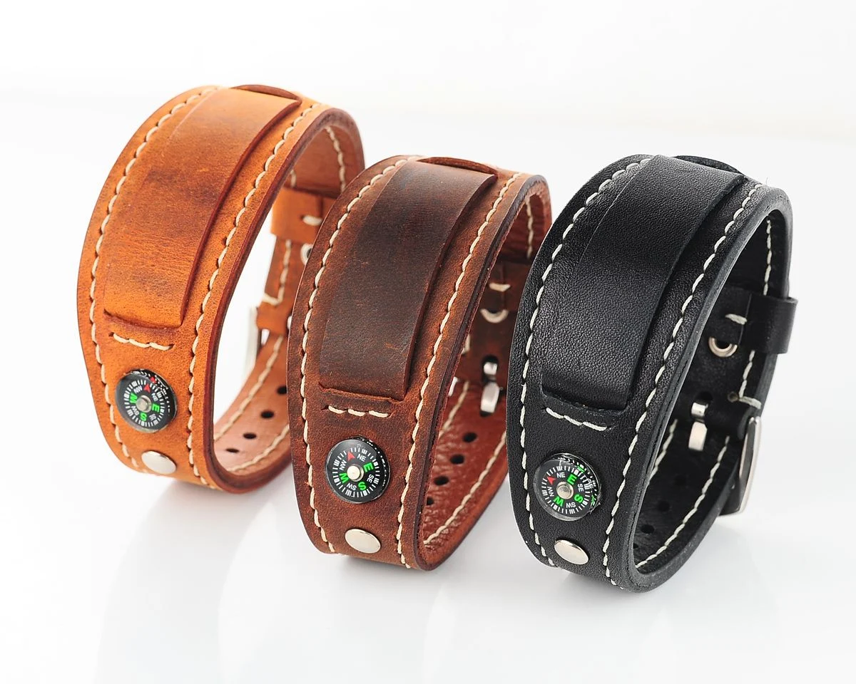 Sturmanskie genuine leather compass strap -SCS_5423
