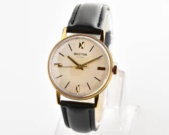 Wostok (Vostok) mechanical gold-plated wristwatch