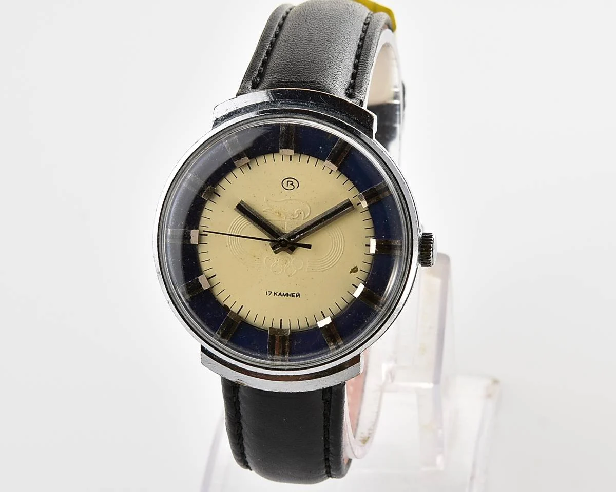 Wostok (Vostok) mechanical wrist watch - Olympic edition Moscow 1980!