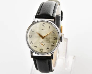 ZiM Soviet mechanical watch with unusual dial