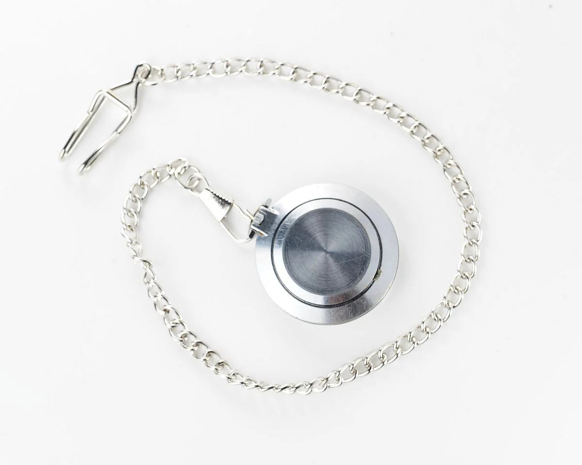 Mechanical Raketa Soviet pocket watch