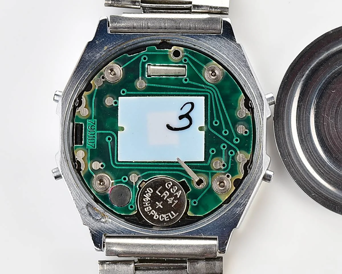 Digital vintage USSR wristwatch Electronika 55 - alarm chronograph