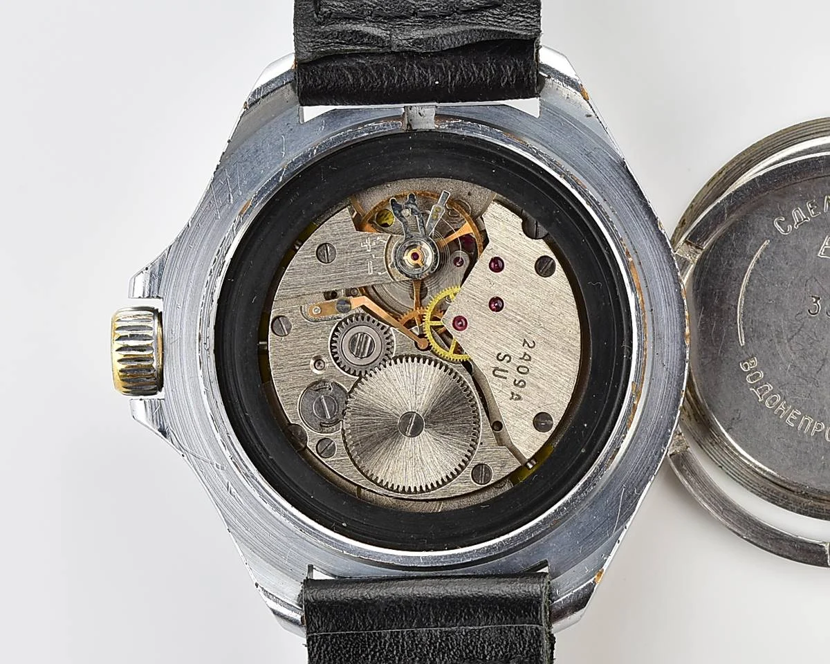Vostok Komandirskie "Zakaz MO CCCP" limited series watch - rare duo-tone dial! - Image 12