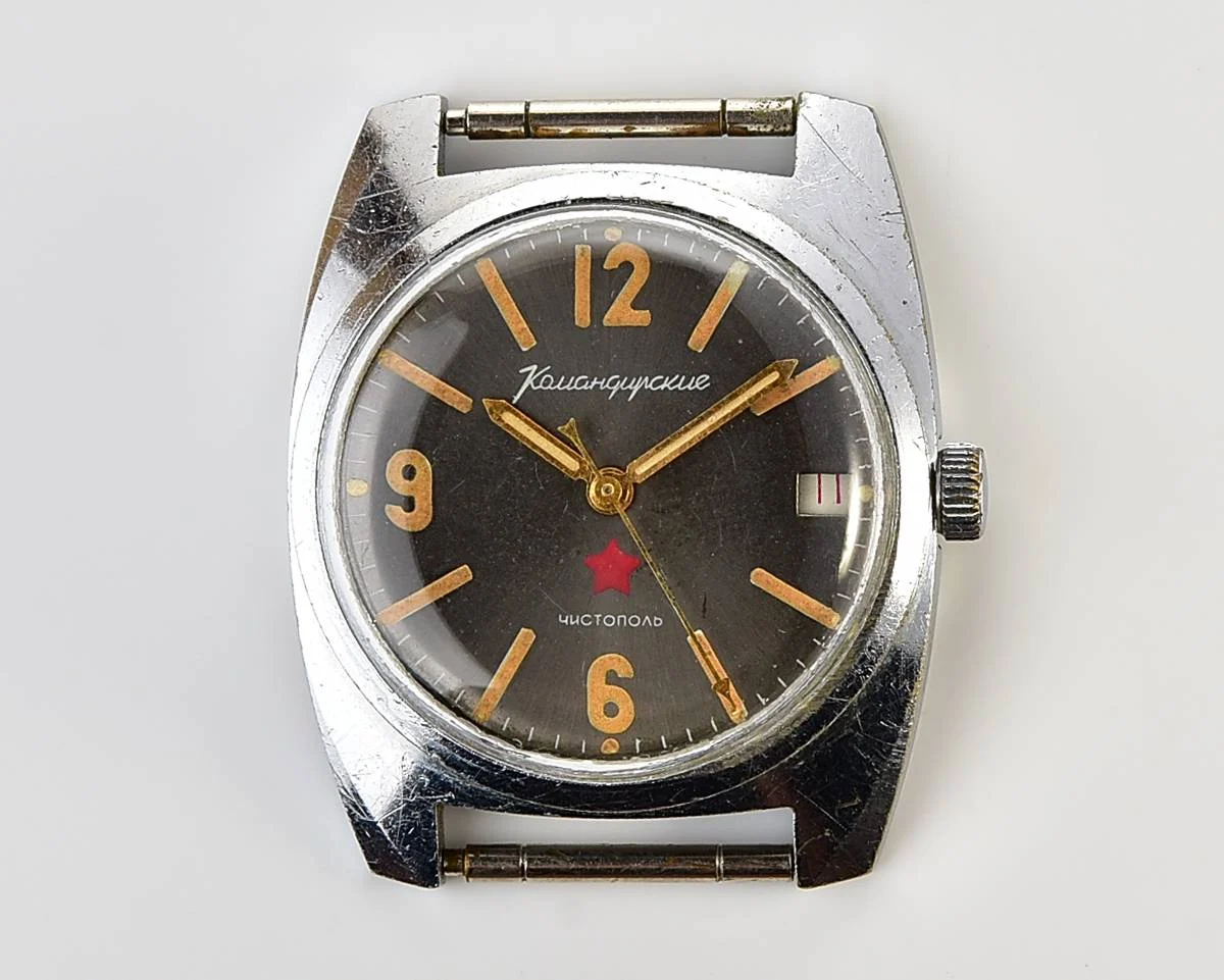 Soviet Vostok Komandirskie mechanical watch - Zakaz MO CCCP!