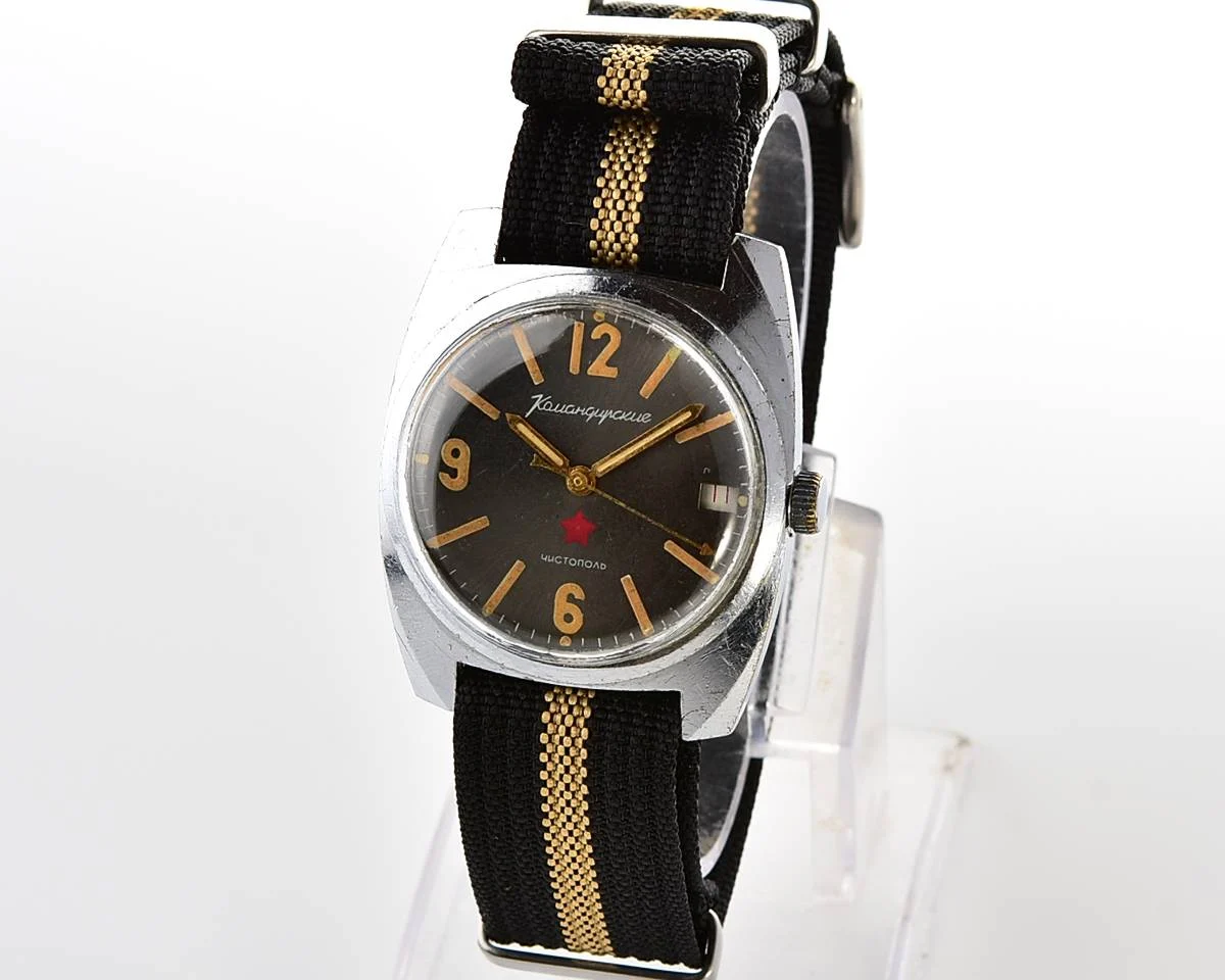 Soviet Vostok Komandirskie mechanical watch - Zakaz MO CCCP!