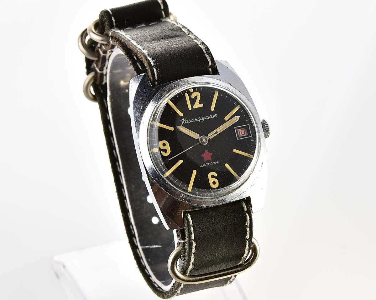 Soviet Vostok Komandirskie mechanical watch - Zakaz MO CCCP!