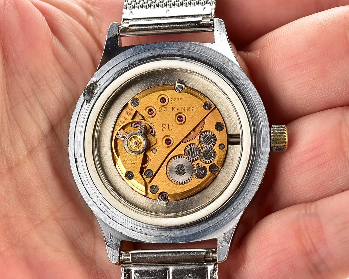 Soviet vintage mechanical watch Luch