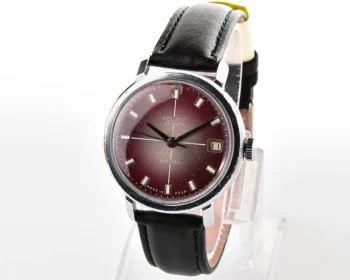 Soviet Poljot mechanical wristwatch with automatic self-winding movement