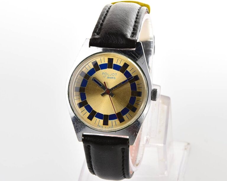 Soviet POLJOT mechanical wrist watch