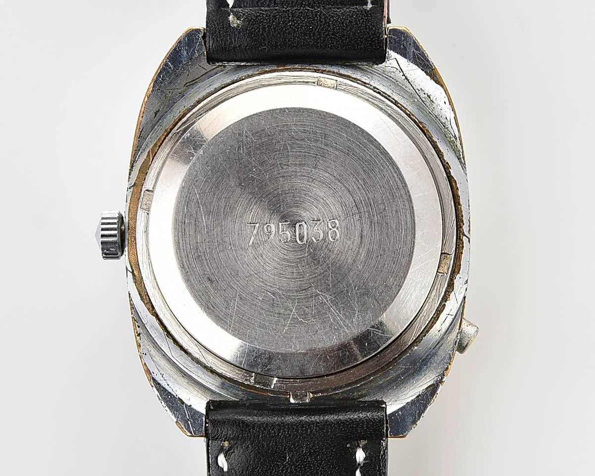 Soviet mechanical Poljot with automatic self-winding movement