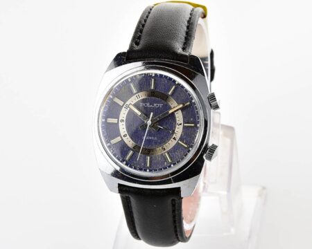 Vintage soviet POLJOT-cricket mechanical watch with alarm function