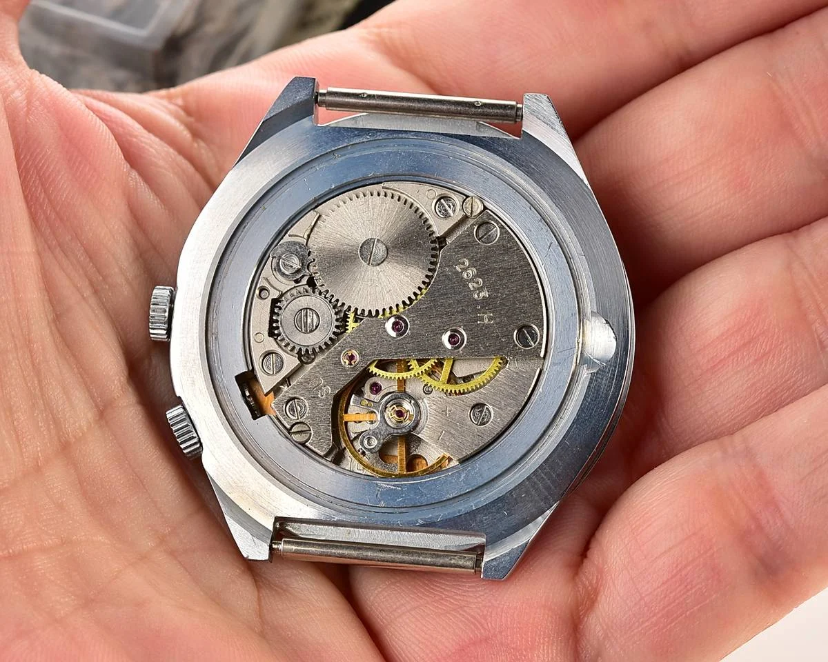 TIME CAPSULE: Soviet vintage mechanical watch Raketa with 24 hours dial, New Old Stock (NOS)!