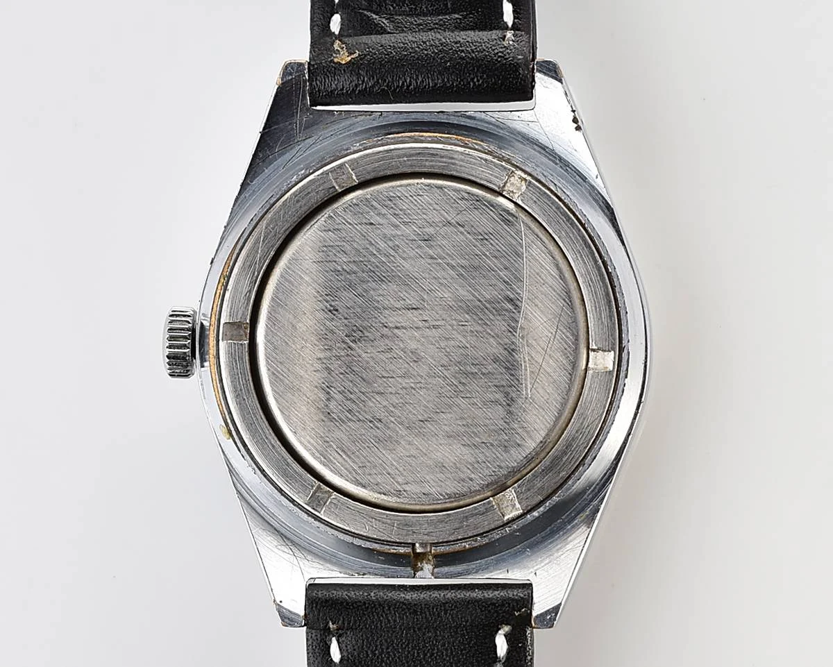 Raketa vintage mechanical wrist watch with double calendar