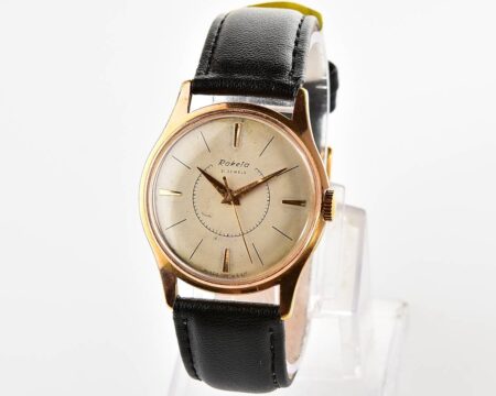 Excellent vintage gold-plated RAKETA Baltica mechanical watch, AU20