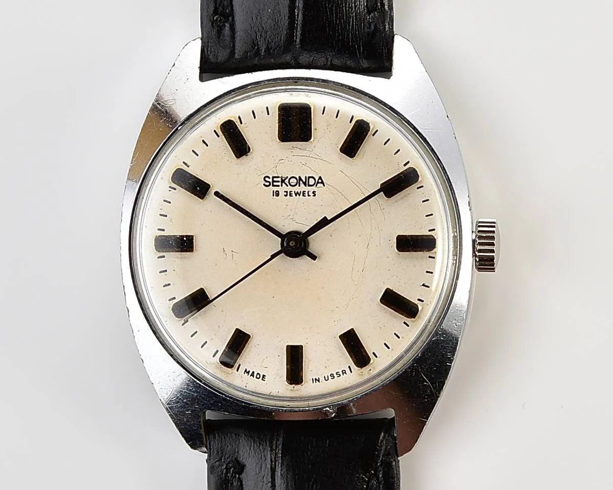 Soviet Sekonda vintage mechanical watch
