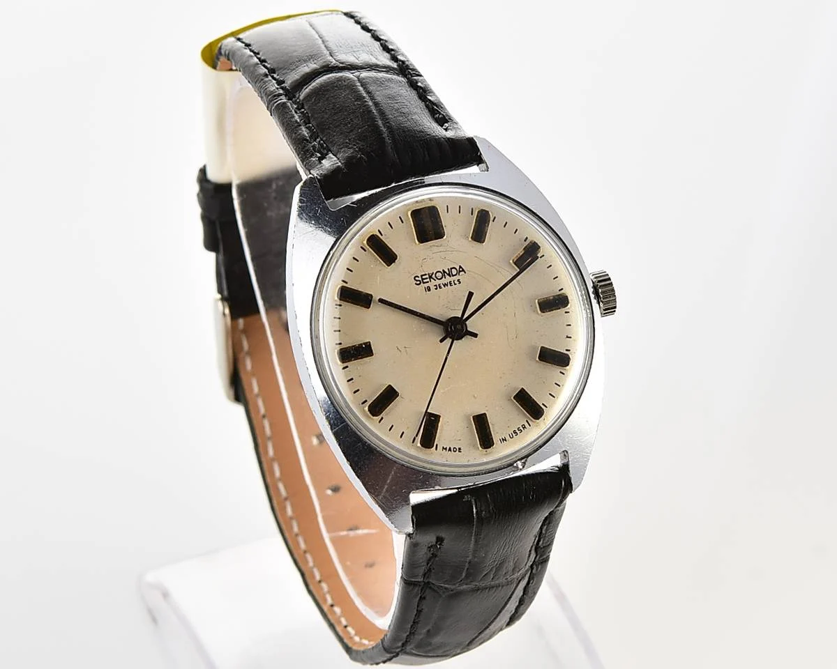 Soviet Sekonda vintage mechanical watch