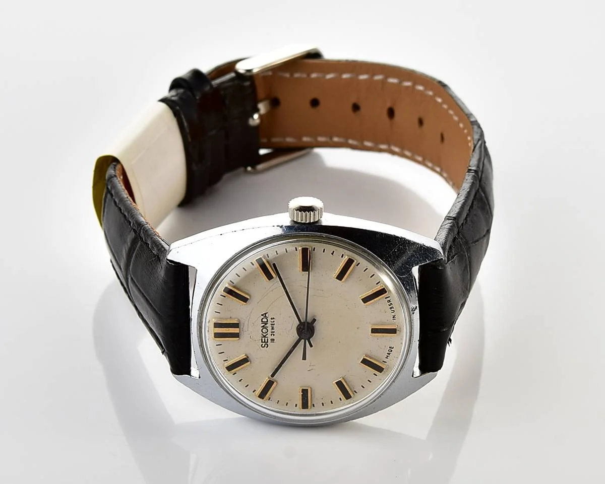 Soviet Sekonda vintage mechanical watch