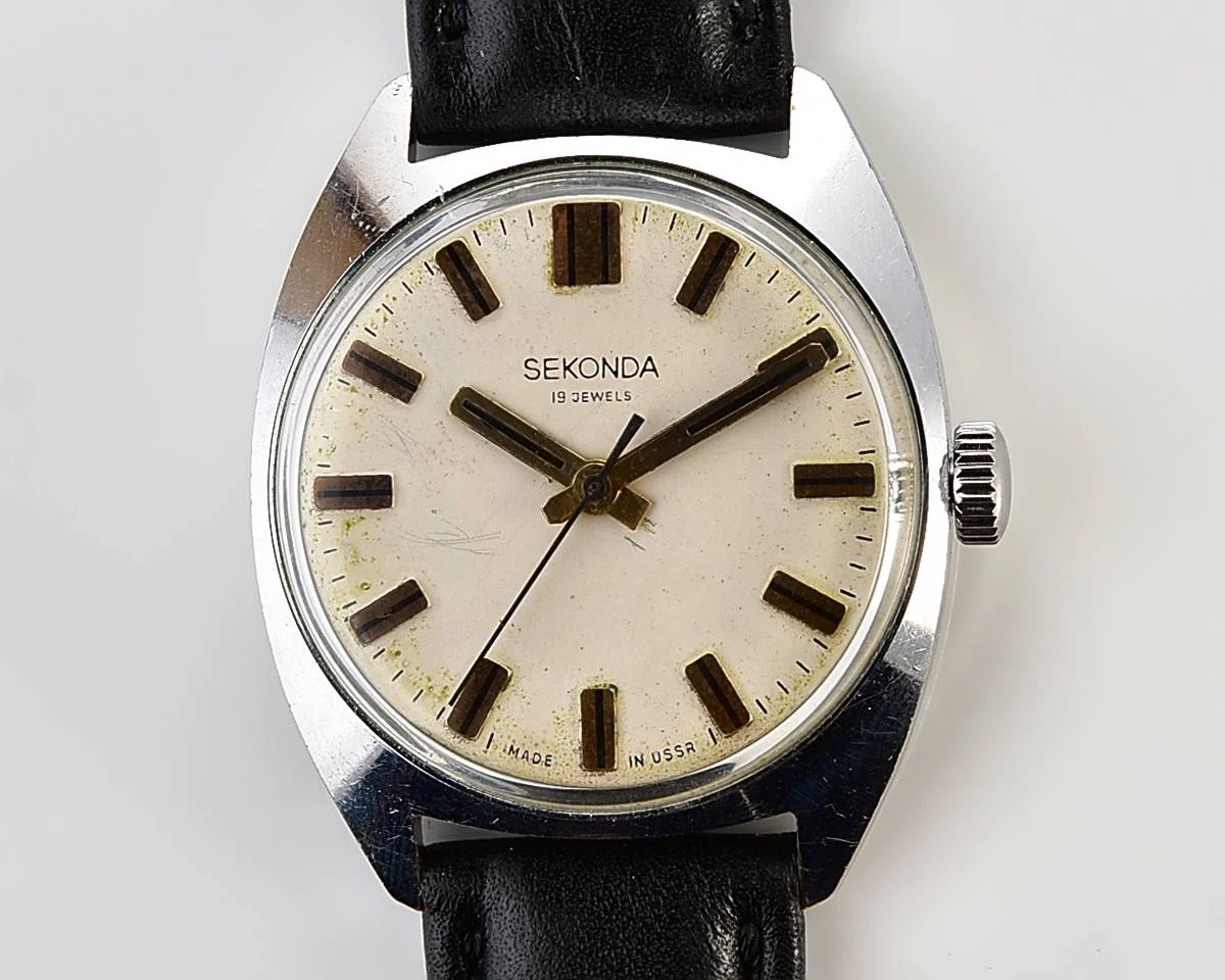 Soviet Sekonda vintage mechanical watch