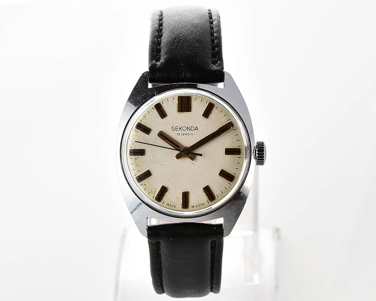 Soviet Sekonda vintage mechanical watch