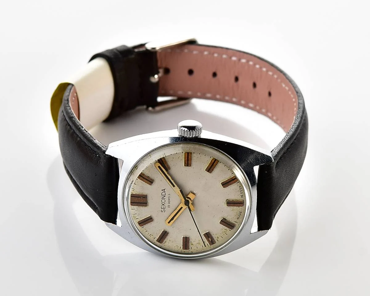 Soviet Sekonda vintage mechanical watch