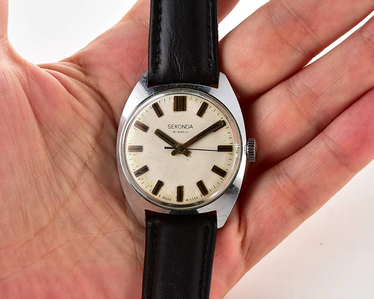 Soviet Sekonda vintage mechanical watch