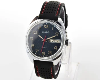 Slava vintage Soviet mechanical wristwatch
