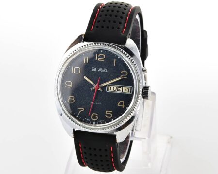 Slava vintage soviet mechanical wristwatch